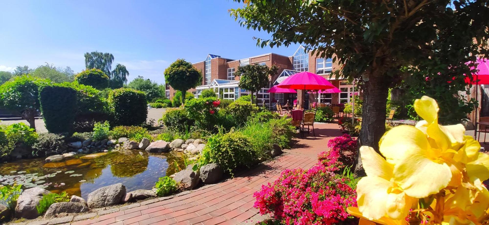Hotel Am Hasengarten Bad Bederkesa Buitenkant foto